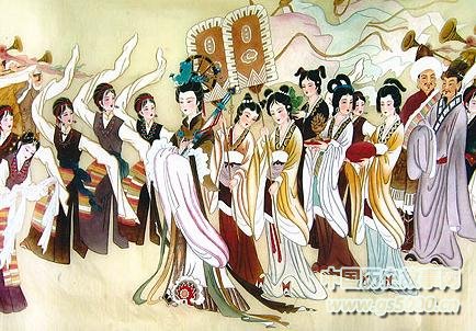 文成公主入藏的故事